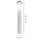 Tubes Ceiling Lamp 60 Smoky Transparent Matt Nickel E26 Ul-421652572-421652578