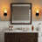 Modern Black Hardwired Wall Sconce Set of 2, 2 G125 Bulbs Included, Glass Globe Wall Light with Pull Chain Switch, Mid Century Wall Lamp for Bedroom, Living Room, Hallway-1828894337