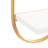 Carlile 2 Piece Oval Bracket Shelf-714655545-714655544