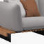 Canapé 133,76 po Mid-Century