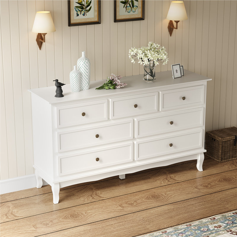 Commode 55 po avec 7 tiroirs spacieux