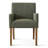 Kirjak 34" H Stain Resistant Linen Dining Armchair-1922286734