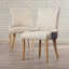 Chaise d'appoint rembourrée Abby