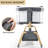 3 In 1 Baby Bassinet, Bedside Bassinet For Baby, Rocking Bassinet With Comfy Mattress And Wheels, 6 Height Adjustable Easy Folding Portable Bedside Crib For Newborn