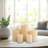 Battery Operated LED Candles with Remote Control - 5 Piece