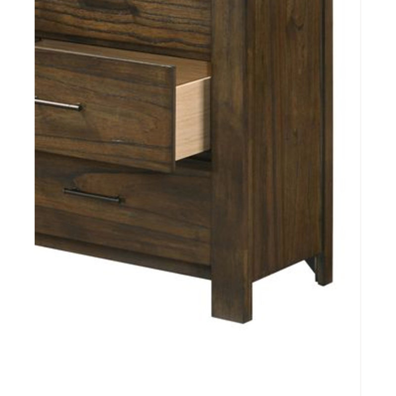 Lars 59.06'' W 6 - Drawer Dresser, Walnut