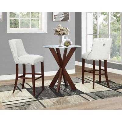 Auden Espresso Natural Pub Set 3PC