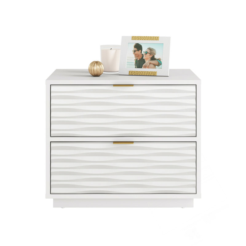Table d'appoint élégante et pratique avec tiroirs spacieux