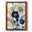 «Blue Poppy Cascade I», toile encadrée de qualité supérieure - prête à être accrochée-247184563