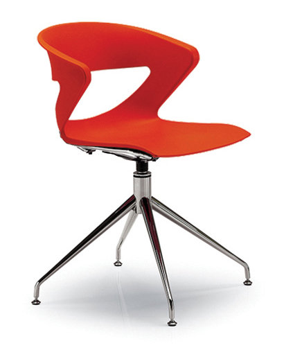 Chaise d'appoint Kreature, Orange