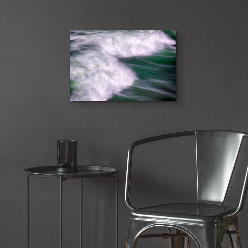 Art mural en verre Ivy Bronx «The Kootenai River» par Rick Berk, H 16 po x l 24 po x P 0,2 po