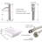 ECLIFE Manrique 16.25 " Ceramic Square Bathroom Sink with Faucet