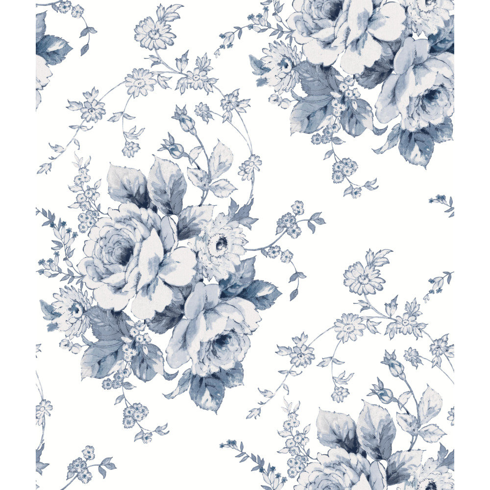 Floral Roll York Wallcoverings 