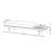 Italian Light Luxury Simple Grey Bench