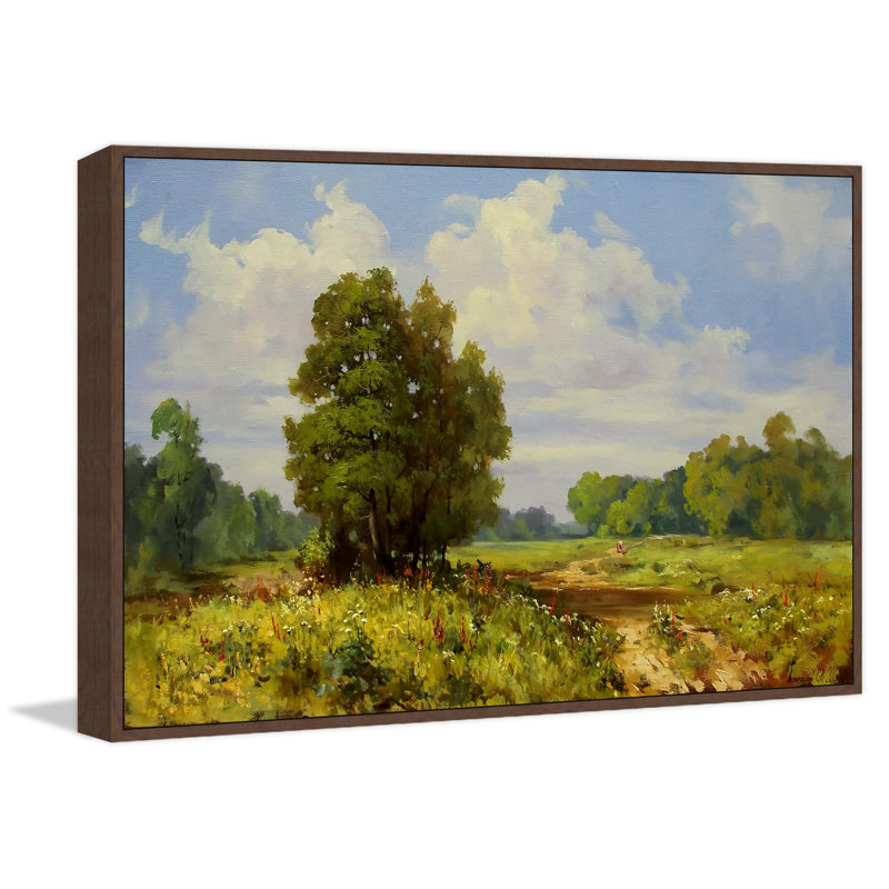 Nature Escape - Painting on Canvas, 76cm H x 114cm W x 3.81cm D