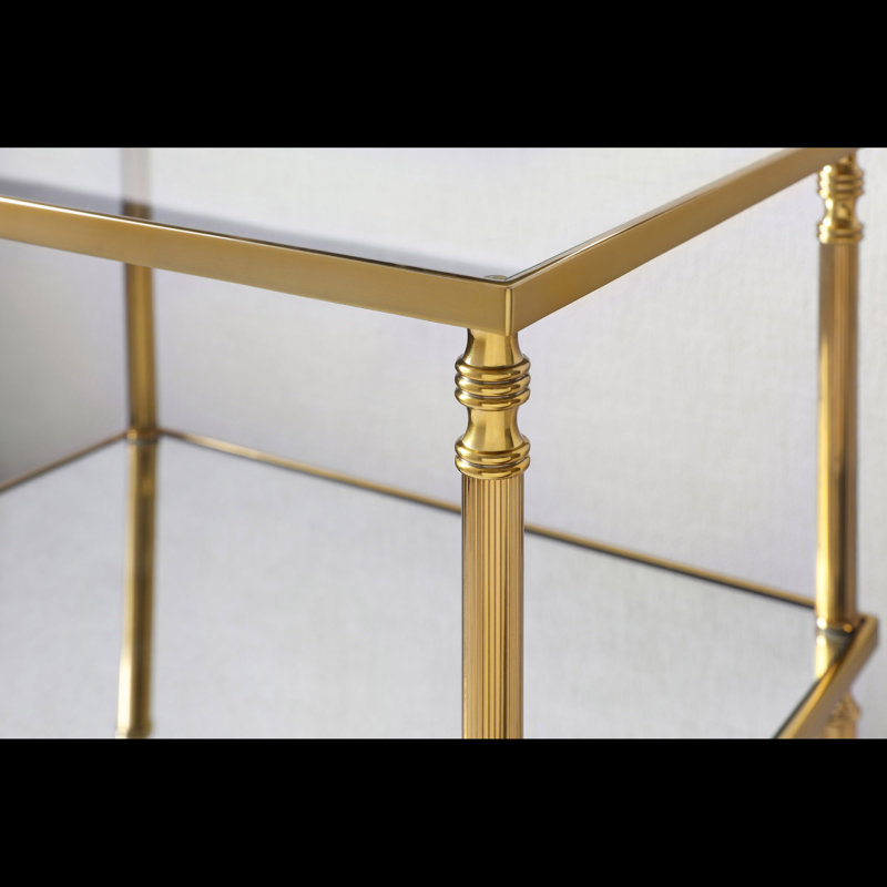 Modern History End Table