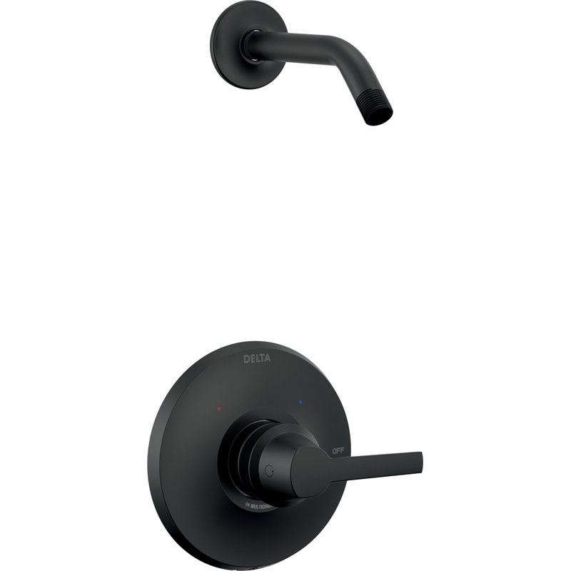Galeon Shower Faucet, Matte Black