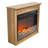 28 inch TV media entertainment center With electric fireplace-1529821267