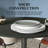 Drop Leaf Folding Dining Table - 35" Round, Pine Legs, Space-Saving for Small Spaces