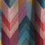 Architectural Splendor - Motif à chevrons - Rideau à chevrons - Rideau occultant - 1 panneau-107555591