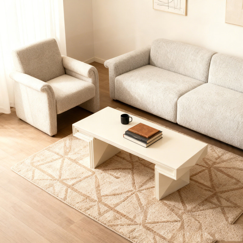 Table basse, Naturel antique