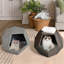 Table d'appoint pour litière pour chat 25,98 "H-384617853