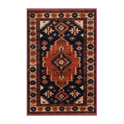 Machine Washable Turkish Brown Area Rug