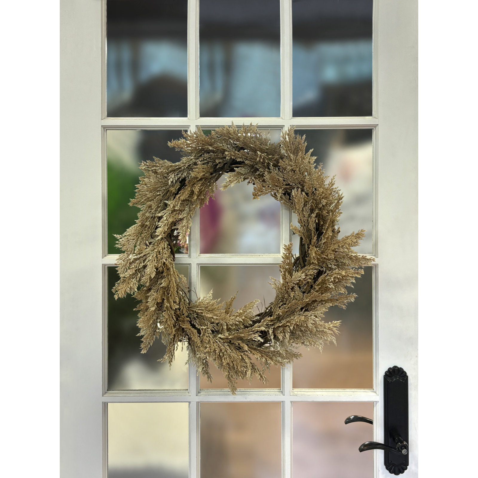 24'' Fall Pampas Wreath