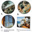 French Riviera Beach Reflections - Coastal Windows, art mural-1177158946-1177158947
