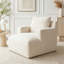 Chaises d'appoint modernes en velours côtelé-1845065406