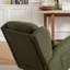 Chaise berçante surdimensionnée en peluche avec dossier haut et poches latérales-1319212959
