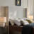 Upholstered Wingback Bed
