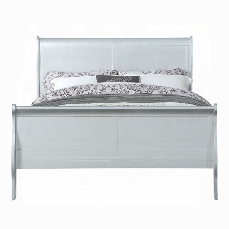 Louis Philippe Bed, Platinum, Twin