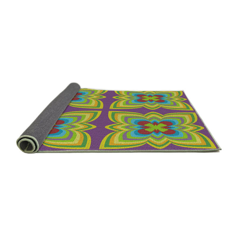 Tapis mauve, Rond 4 pi