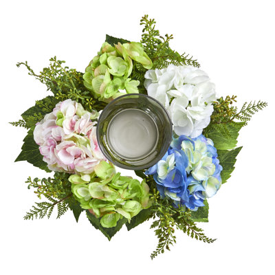 5.5'' H Glass Tabletop Candelabra