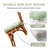 Chair Cushions For Dining Chairs,  Indoor/Outdoor Waterproof Chair Seat Pads, 15.5"X15.5"X4"-1771255588-1771255586