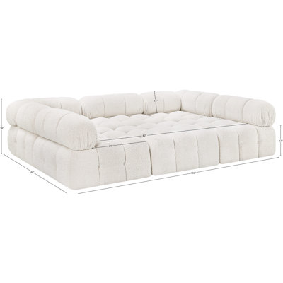 Ames 102" Upholstered Sectional