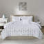 Ensembles de literie douce en polyester grand lit, style métallique moderne pour la maison