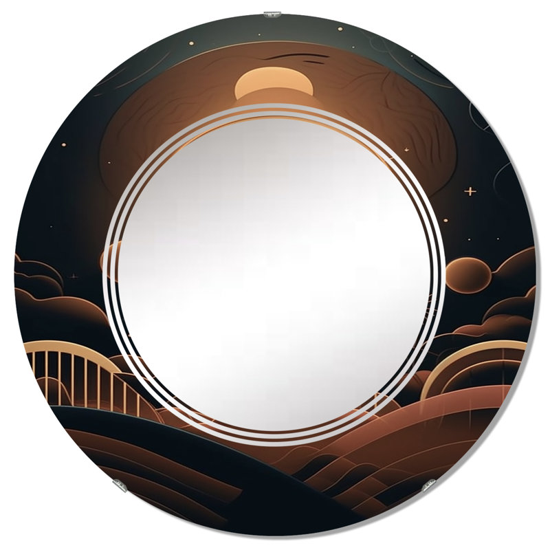 Miroir mural Dawnridge, 32 po x 32 po