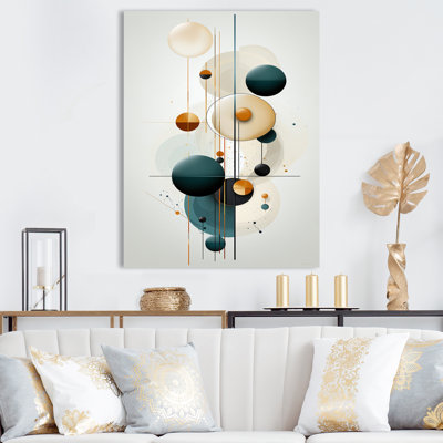 Sweet Serenity Circular Minimal Geometry - Modern Geometric Wall Art Prints