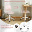 Chaise de bureau ergonomique à roulettes Ebern Designs-1103808941