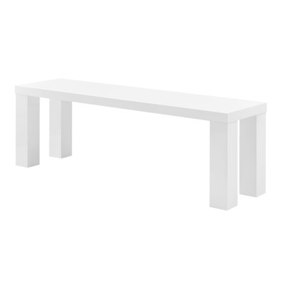 Carson 57" W Wood Dining Bench