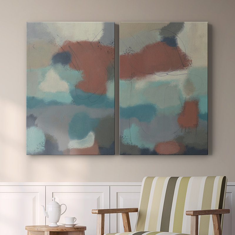 Floating By I-Premium Gallery Wrapped Canvas -Ready to Hang, 18" H x 24" W