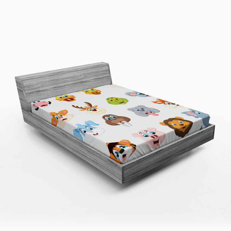 Microfiber Fitted Sheet, Full/Double Fitted Sheet