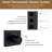 3-Functions 12" Ceiling-Mounted Thermostatic Shower System-119092663