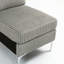 Module de siège modulaire sans accoudoirs, canapé modulaire en velours côtelé, fauteuil d'appoint modulaire sans accoudoir avec coussin de dossier-464849316