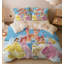 Ensemble de literie princesse 4 pièces, cadeau idéal pour filles/garçons, enfants et adolescents. Housse de couette en polyester, tailles Twin, XL et Full.