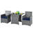 Silburn 2 - Person Patio Conversation Set with Cushions-1234666667-1337213115
