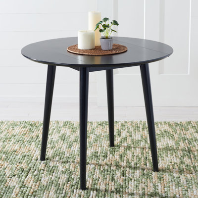 Antea 35 " Extendable Round with Solid Wood Base Dining Table
