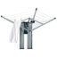 Brabantia Wallfix Wall Mounted Clothes Line with Protective Storage Box